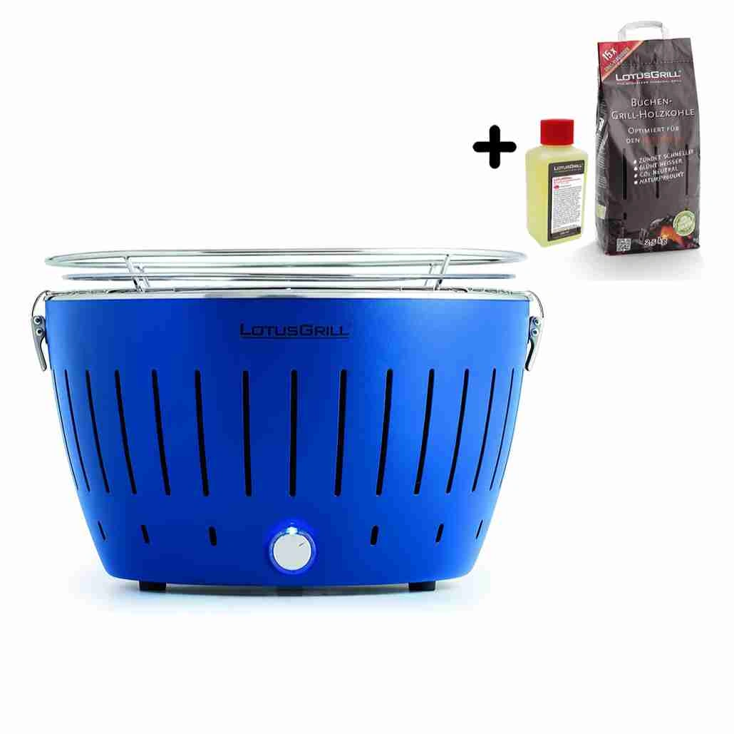 gratar-carbuni-lotus-grill-classic-g340-albastru-pachet-pro-g-tb-34ppro