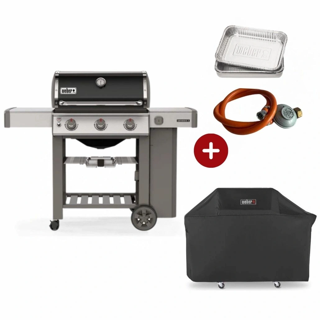 Pro Pack Weber- Gratar pe gaz Genesis II E-310 Negru + Regulator.jpg
